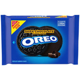 Oreo Dark Chocolate Creme Chocolate Sandwich Cookies Family Size - 17oz