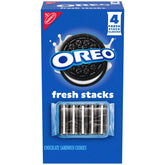 Oreo Fresh Stacks Chocolate Sandwich Cookies Travel Snacks - 8.05oz