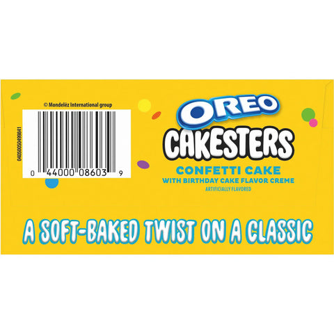 Oreo Cakesters Confetti Soft Snack Cakes Snack Packs - 10.1oz/5ct