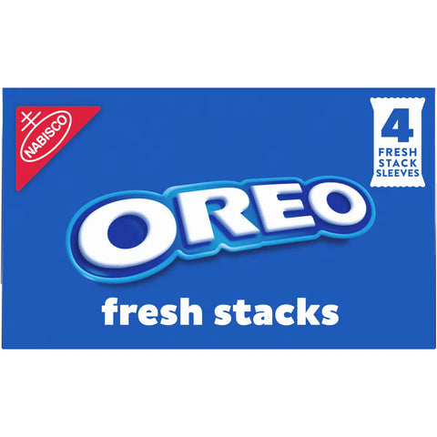 Oreo Fresh Stacks Chocolate Sandwich Cookies Travel Snacks - 8.05oz