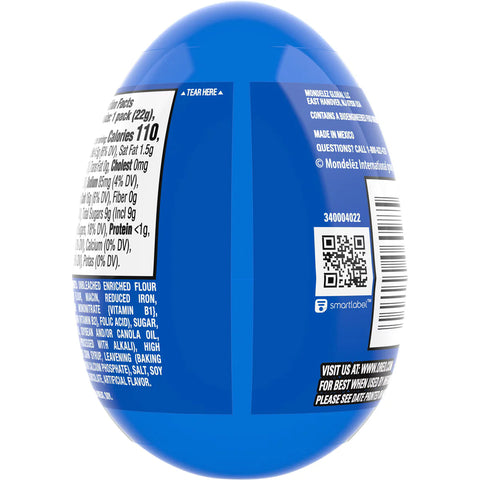Oreo Chocolate Sandwich Cookies Easter Filled Egg - 0.78oz