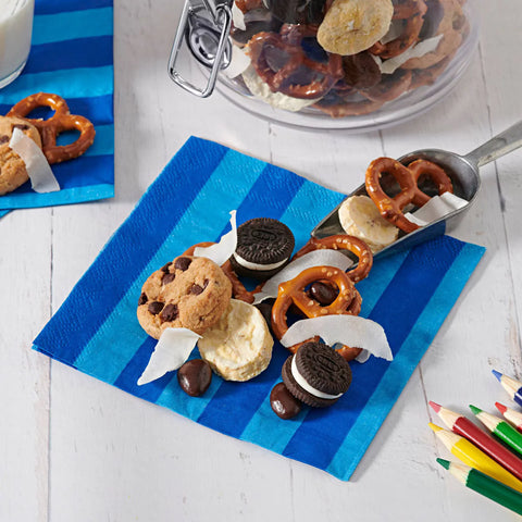 OREO Mini Cookies, CHIPS AHOY! Mini Cookies, Nutter Butter Bites & RITZ Bits Cheese Crackers Variety Pack - 45oz/15ct