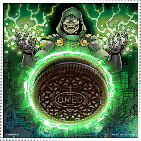 Marvel Oreo Stuf of Doom Chocolate Sandwich Cookies - Special Edition - 10.68oz