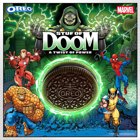 Marvel Oreo Stuf of Doom Chocolate Sandwich Cookies - Special Edition - 10.68oz