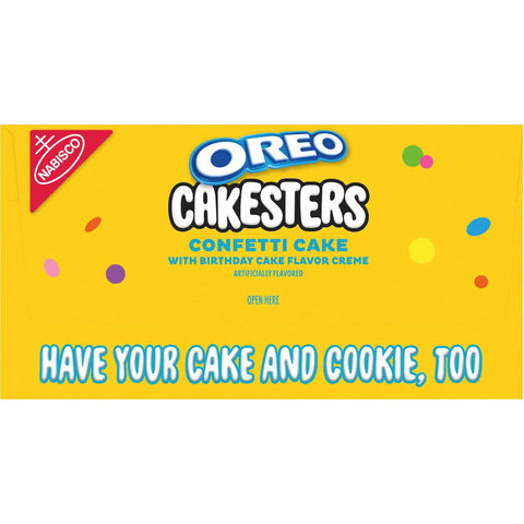Oreo Cakesters Confetti Soft Snack Cakes Snack Packs - 10.1oz/5ct