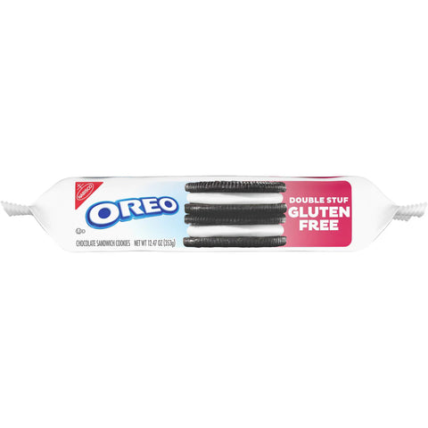 Oreo Double Stuf Gluten Free Chocolate Sandwich Cookies - 12.47oz