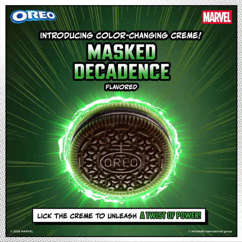 Marvel Oreo Stuf of Doom Chocolate Sandwich Cookies - Special Edition - 10.68oz