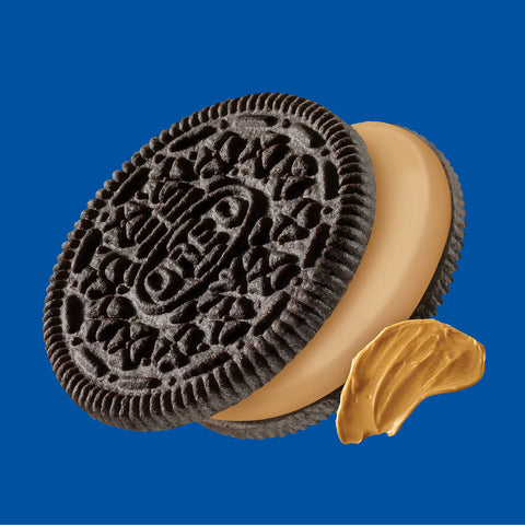 Oreo Peanut Butter Creme Chocolate Sandwich Cookies Family Size - 17oz