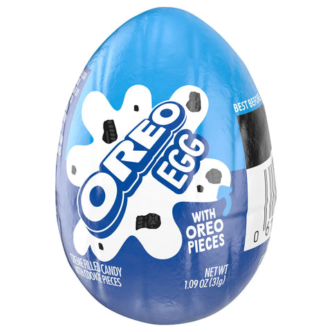 Oreo Creme Filled Chocolate Candy Easter Egg - 1.09oz