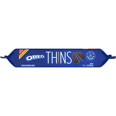 Oreo Thins Chocolate Sandwich Cookies Family Size - 11.78oz