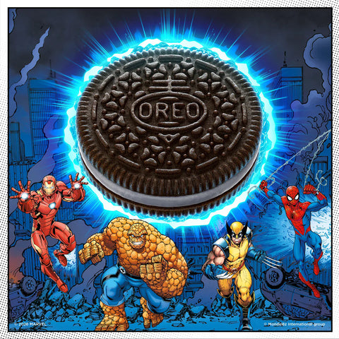 MARVEL OREO Stuf of Legends Cookies Special Edition Snack Packs - 10ct