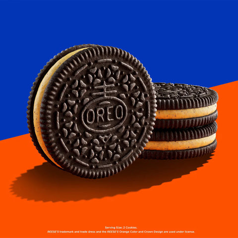 Oreo Reese's Peanut Buttery Creme Chocolate Sandwich Cookies - 12.35oz