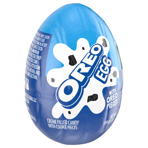 Oreo Creme Filled Chocolate Candy Easter Egg - 1.09oz