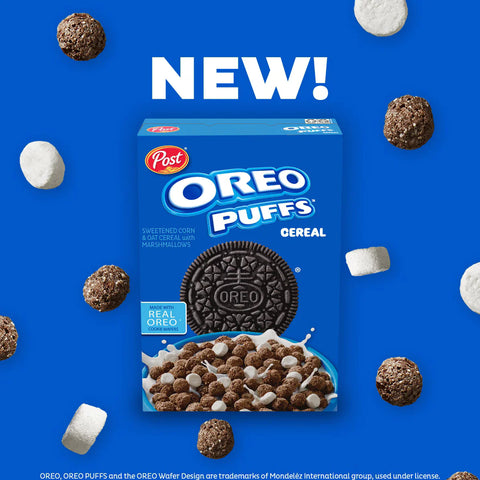 Post Oreo Puffs Cereal - 16.5oz