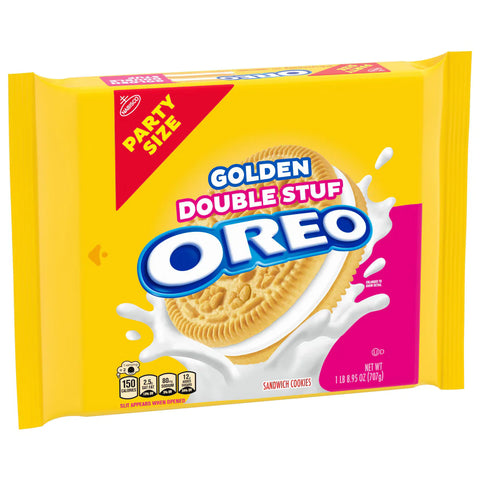 Oreo Golden Double Stuf Cookies