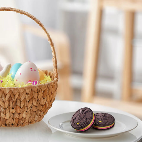 Oreo Pink and Yellow Creme Chocolate Sandwich Limited Edition Easter Cookies - 7.14oz/14ct