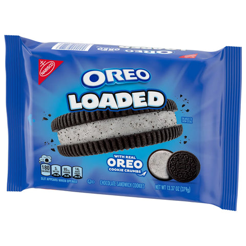 Oreo Loaded Chocolate Sandwich Cookies - 13.37oz