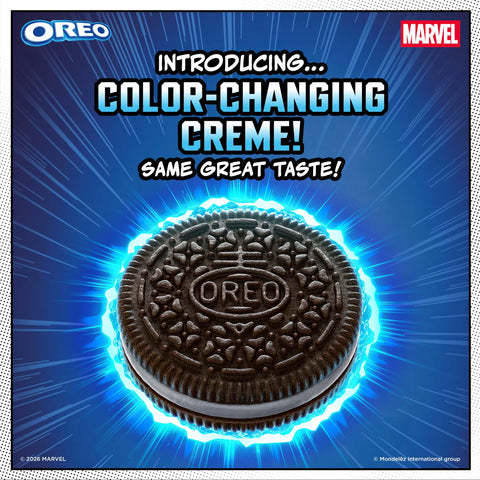 MARVEL OREO Stuf of Legends Cookies Special Edition Snack Packs - 10ct
