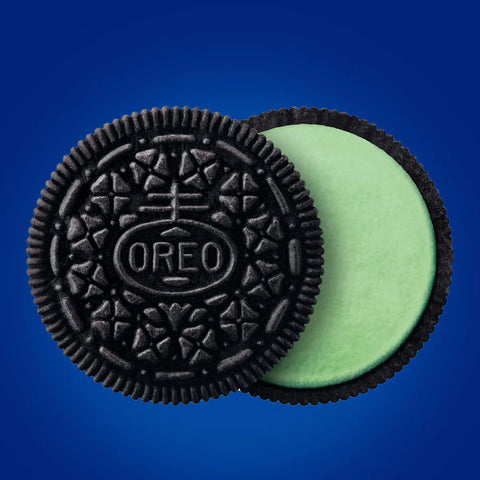 Oreo Mint Creme Chocolate Sandwich Cookies Family Size - 18.71oz